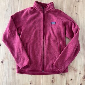 Patagonia Cherry Red Fleece Jacket